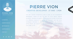 Desktop Screenshot of pierrevion.fr