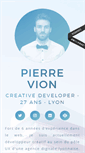 Mobile Screenshot of pierrevion.fr